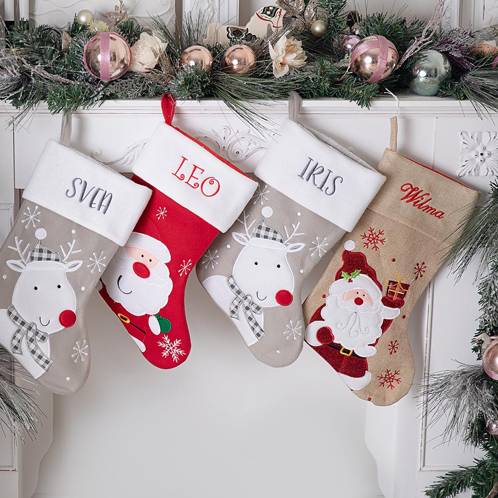 Julestrømper med navn