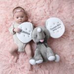 Elefant med navn og en baby
