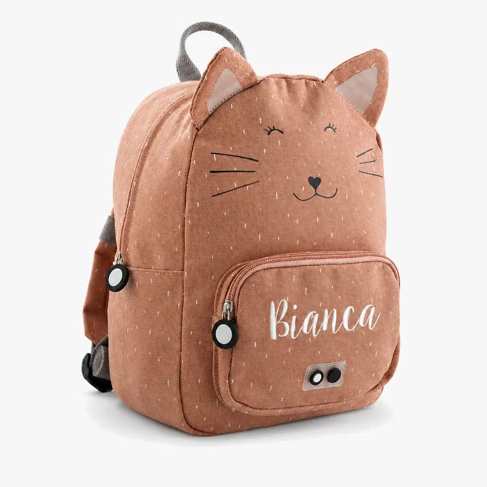 mrs-cat-hero Ryggsekk med navn, Mrs. Cat