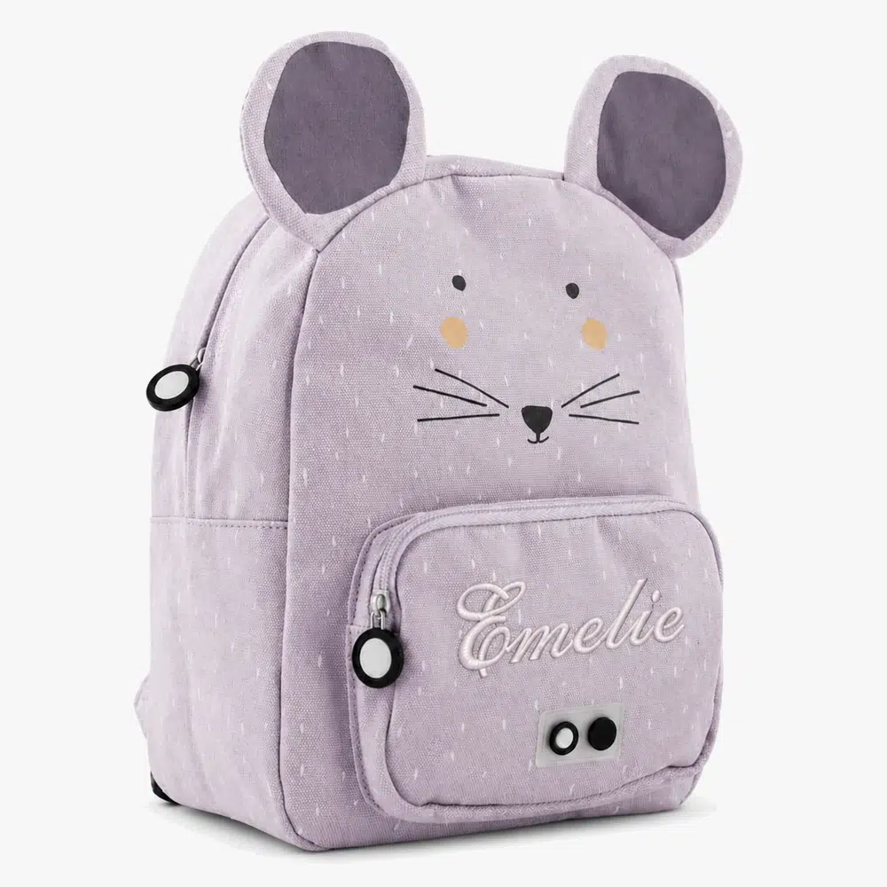 mrs-mouse-hero Ryggsekk med navn, Mrs. Mouse