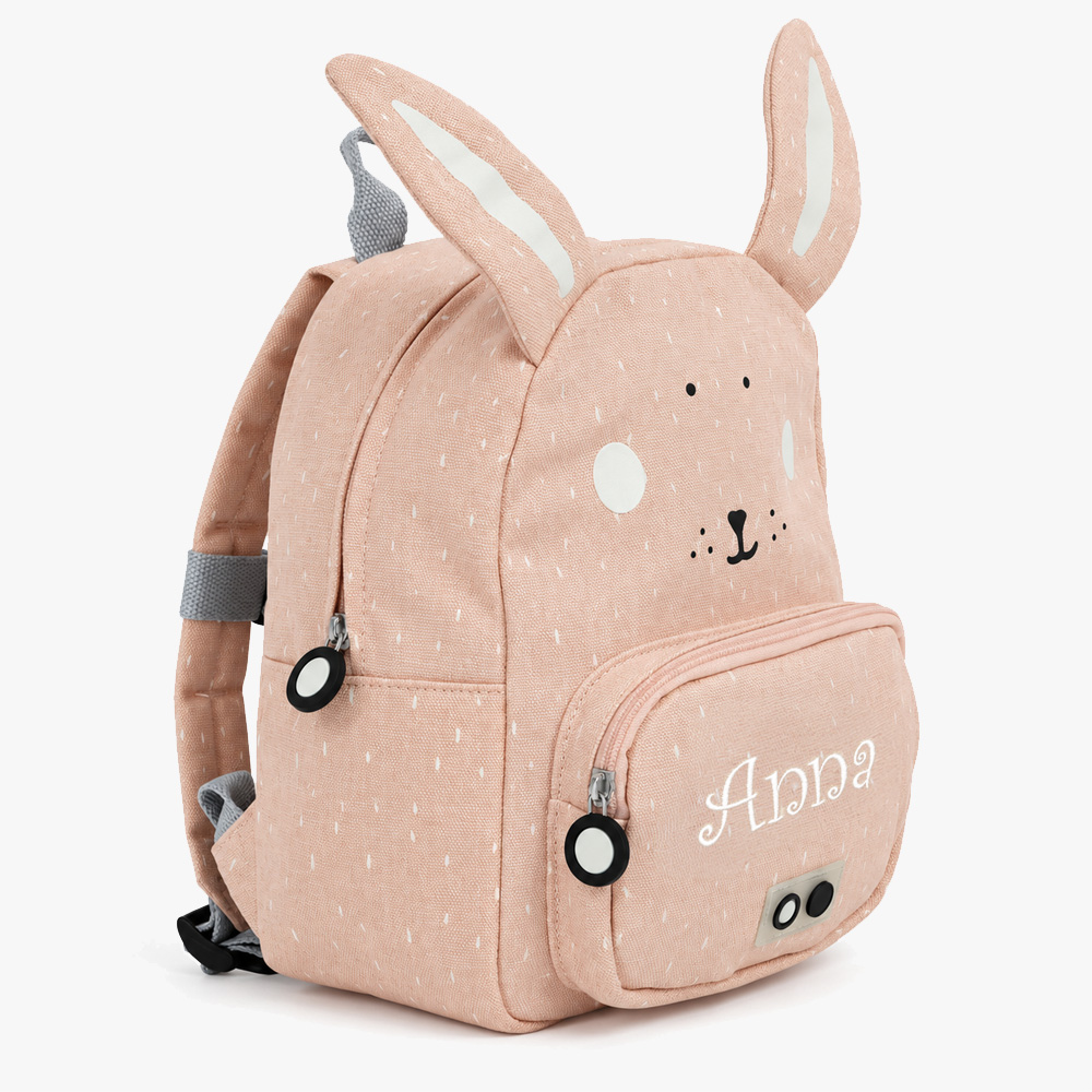 Rabbit backpack with name Kaninryggsekk med navn