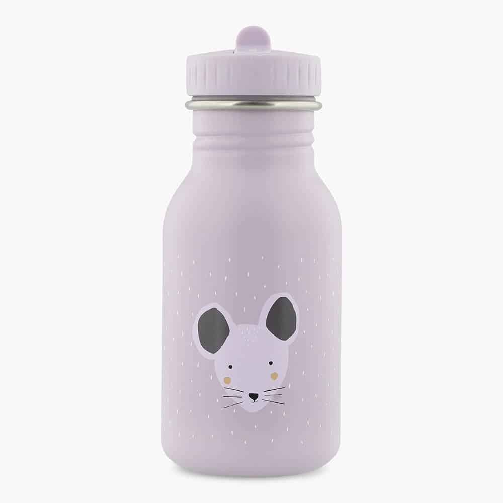 Kids water bottle mouse, Mrs. Mouse Drikkeflaske til barn med mus, Mrs. Mouse