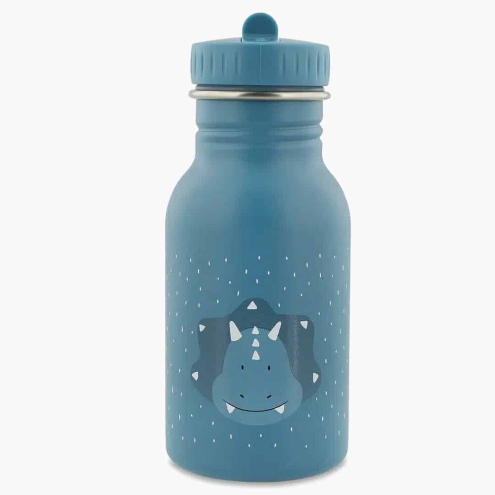 Kids water bottle dinosaur, Mr. Triceratops Drikkeflaske til barn med dinosaur, Mr. Triceratops