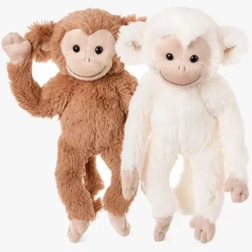 Bernard og Dennis, apekatter som kosedyr, 40 cm, Bukowski