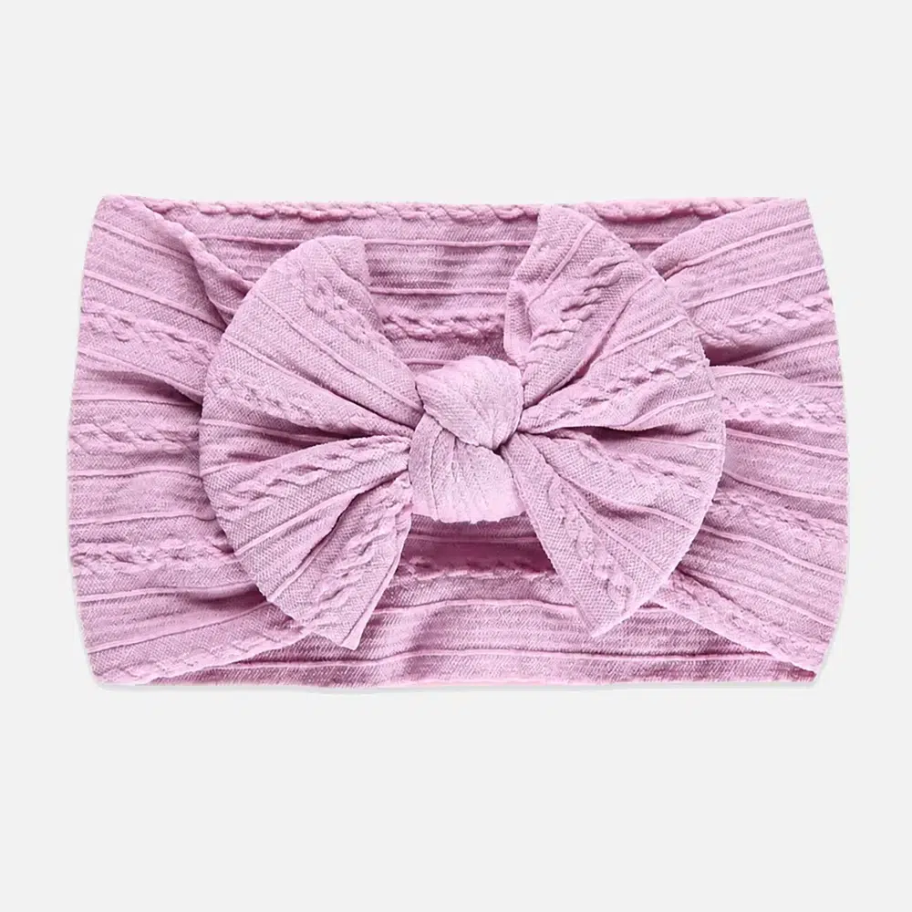 Violet headband for baby Fiolett hårbånd til baby