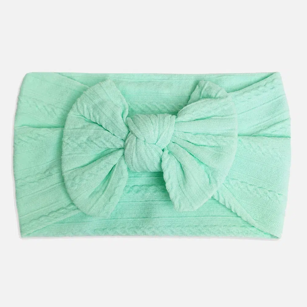 Mint headband for baby Mintgrønt hårbånd til baby