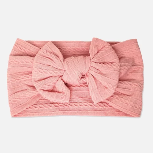 Pudderrosa hårbånd til baby – Nordic Rainbow