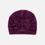 Burgunder babyturban