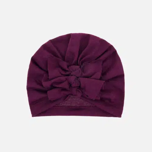 Burgunder babyturban