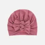 Pudderrosa babyturban