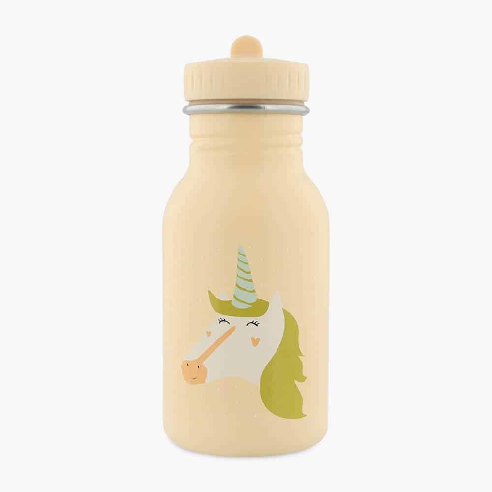 Kids water bottle unicorn, Mrs. Unicorn Drikkeflaske til barn med enhjørning, Mrs. Unicorn