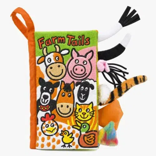 Farm Tails-bok med haler, Jellycat