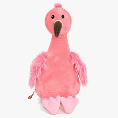 Rosa flamingo med navn